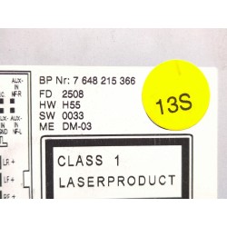 Recambio de sistema audio / radio cd para seat ibiza iv (6j5, 6p1) 1.9 tdi referencia OEM IAM 7648215366  