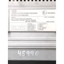 Recambio de sistema audio / radio cd para kia rio ii (jb) 1.5 crdi referencia OEM IAM LACM5510EK  