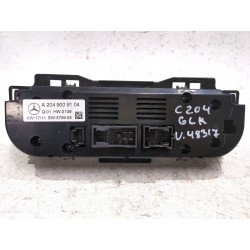 Recambio de mando climatizador para mercedes-benz clase glk (x204) 200 cdi (204.901) referencia OEM IAM A2049009104  