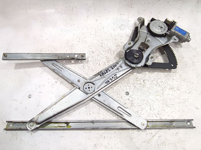 Recambio de mecanismo elevalunas delantero derecho para chevrolet kalos 1.4 referencia OEM IAM 96585735  