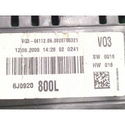 Recambio de cuadro completo para seat ibiza iv (6j5, 6p1) 1.9 tdi referencia OEM IAM 6J0920800L  