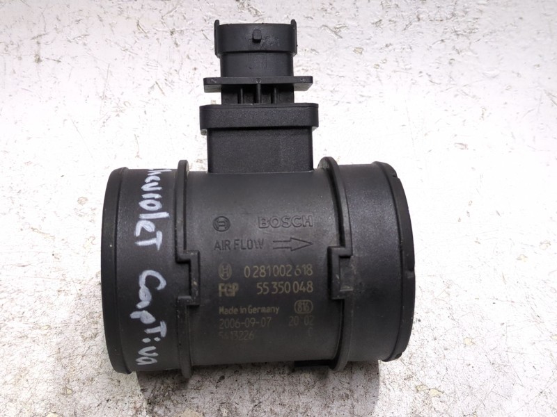 Recambio de caudalimetro para chevrolet captiva (c100, c140) 2.0 d 4wd referencia OEM IAM 0281002618  