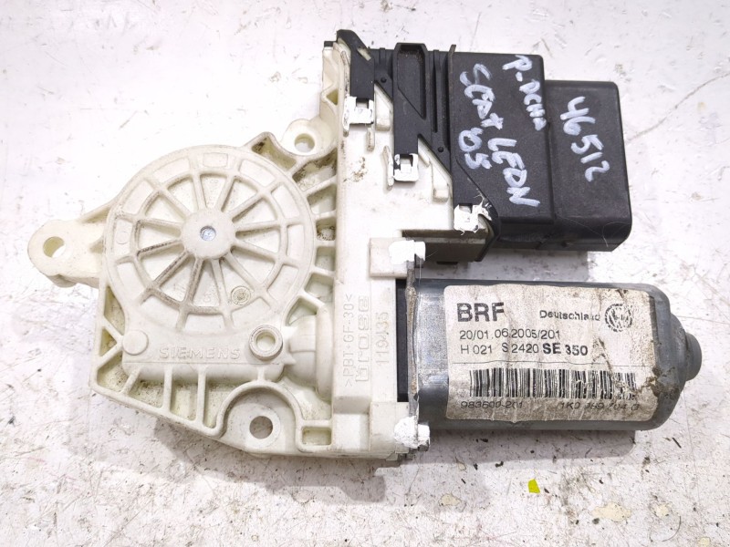 Recambio de motor elevalunas delantero derecho para seat leon (1p1) 2.0 tdi 16v referencia OEM IAM 1K0959704G  