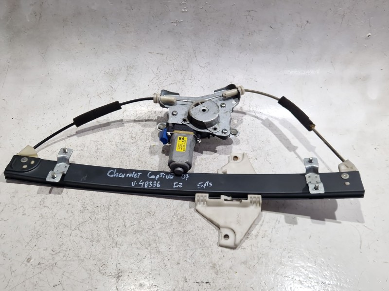 Recambio de mecanismo elevalunas delantero izquierdo para chevrolet captiva (c100, c140) 2.0 d 4wd referencia OEM IAM 96627079  