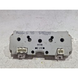 Recambio de mando climatizador para mazda 6 station wagon (gy) 2.0 di (gy19) referencia OEM IAM SC28E2E  