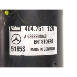 Recambio de mecanismo limpia delantero para mercedes-benz vito / mixto furgón (w639) 115 cdi referencia OEM IAM A6398200040  