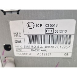 Recambio de sistema audio / radio cd para ford focus iii 1.0 ecoboost referencia OEM IAM BM5T18C815GL  