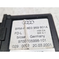 Recambio de motor elevalunas trasero izquierdo para audi a4 b6 (8e2) 1.9 tdi referencia OEM IAM 8E0959801A  