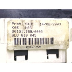 Recambio de mando climatizador para seat ibiza iii (6l1) 1.9 tdi referencia OEM IAM 6L0819045  