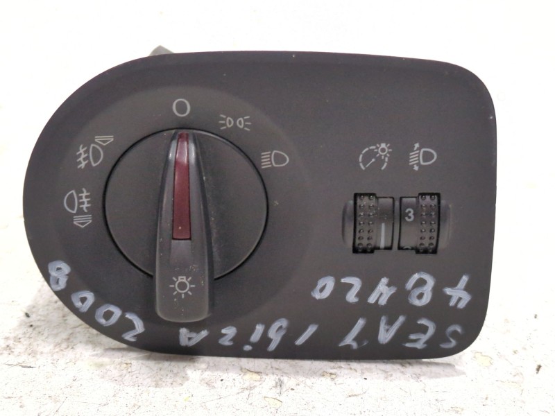 Recambio de mando luces para seat ibiza iv (6j5, 6p1) 1.9 tdi referencia OEM IAM 6J1941531A  