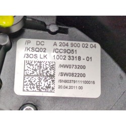 Recambio de mando multifuncion para mercedes-benz clase glk (x204) 200 cdi (204.901) referencia OEM IAM A2049000204  