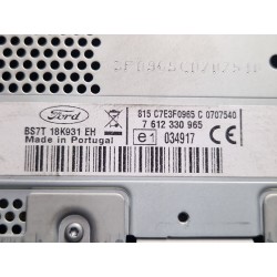 Recambio de sistema audio / radio cd para ford mondeo iv (ba7) 2.2 tdci referencia OEM IAM BS7T18K931EH  
