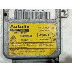 Recambio de centralita airbag para citroën xantia berlina (1998) 2.0 hdi 90 referencia OEM IAM 550740900  