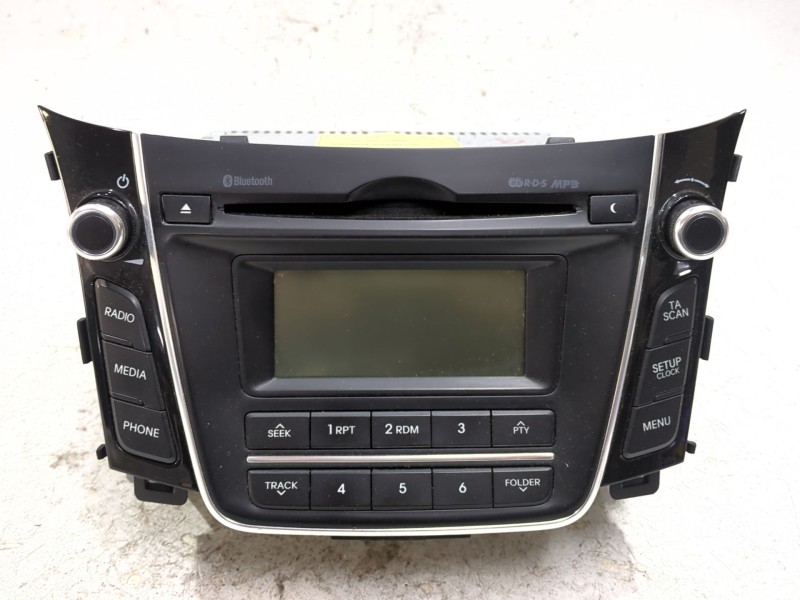 Recambio de sistema audio / radio cd para hyundai i30 coupé 1.6 crdi referencia OEM IAM 96170A6210GU  