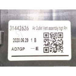 Recambio de rejilla aireadora para volvo xc40 (536) d3 referencia OEM IAM 31442626  