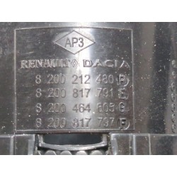 Recambio de aireador para dacia dokker 1.5 dci referencia OEM IAM 8200817791E  