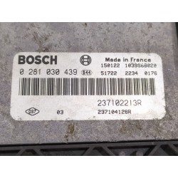 Recambio de centralita inyeccion para dacia dokker 1.5 dci referencia OEM IAM 0281030439  