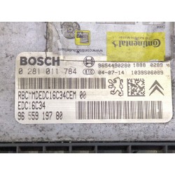 Recambio de centralita inyeccion para peugeot 206 hatchback (2a/c) 1.4 hdi referencia OEM IAM 0281011784  