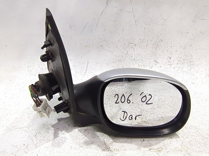 Recambio de retrovisor derecho para peugeot 206 (1998) 1.4 hdi eco 70 referencia OEM IAM E2017003  