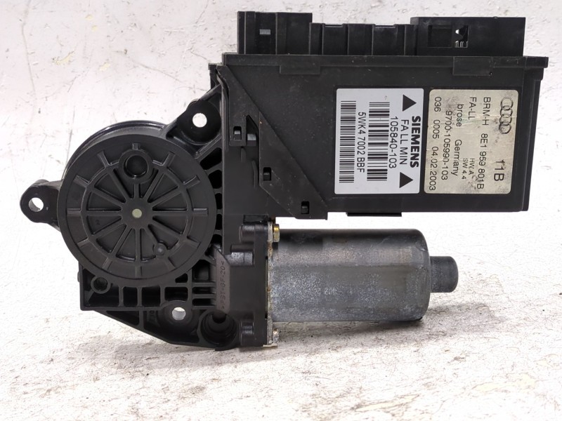 Recambio de motor elevalunas delantero izquierdo para audi a4 b6 (8e2) 1.9 tdi referencia OEM IAM 8E1959801B  