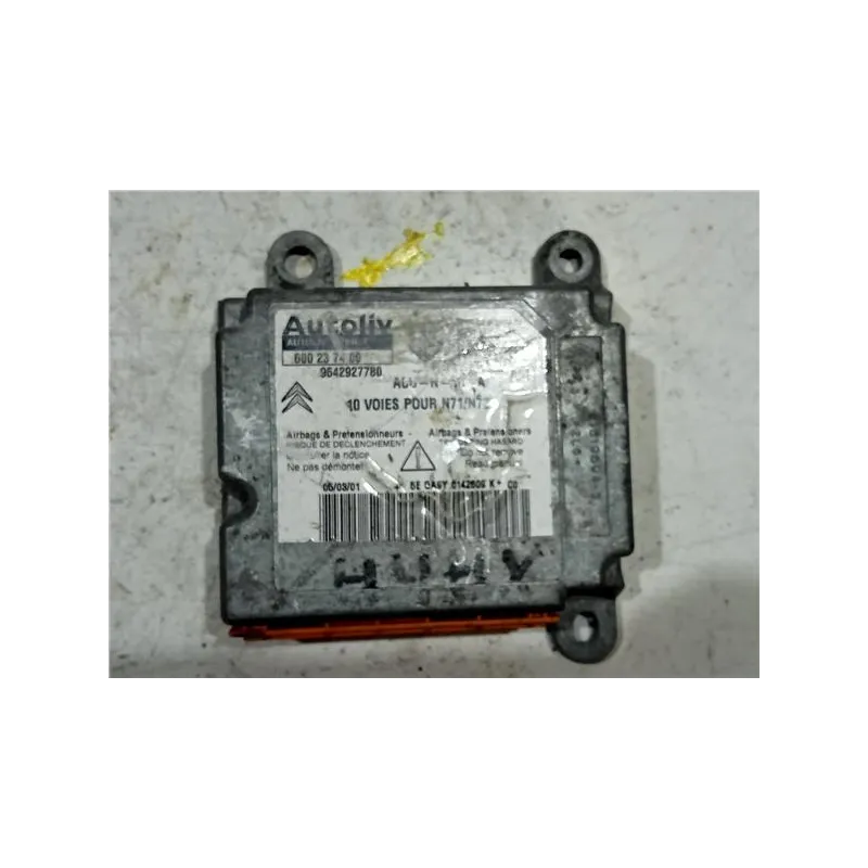 Recambio de centralita airbag para citroën xsara berlina (1997) 1.9 td referencia OEM IAM 600237400  