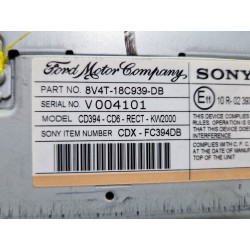 Recambio de sistema audio / radio cd para ford kuga i 2.0 tdci referencia OEM IAM VP6M2F18C821FD  