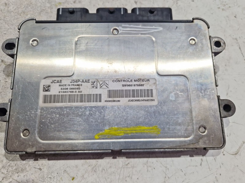 Recambio de centralita inyeccion para peugeot 206 (1998) 1.4 16v referencia OEM IAM SW9661978880  