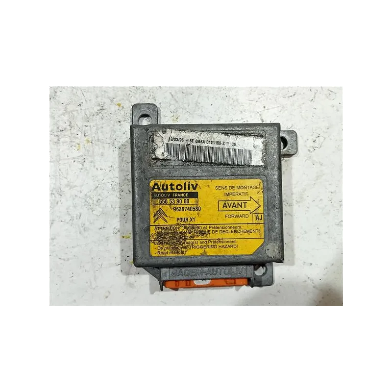 Recambio de centralita airbag para citroën xsara berlina (1997) 1.9 td referencia OEM IAM 550539000  