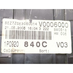 Recambio de cuadro completo para seat leon (1p1) 2.0 tdi 16v referencia OEM IAM 1P0920840C  