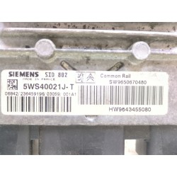 Recambio de centralita inyeccion para citroën c3 i (fc_, fn_) 1.4 hdi referencia OEM IAM 5WS40021JT  
