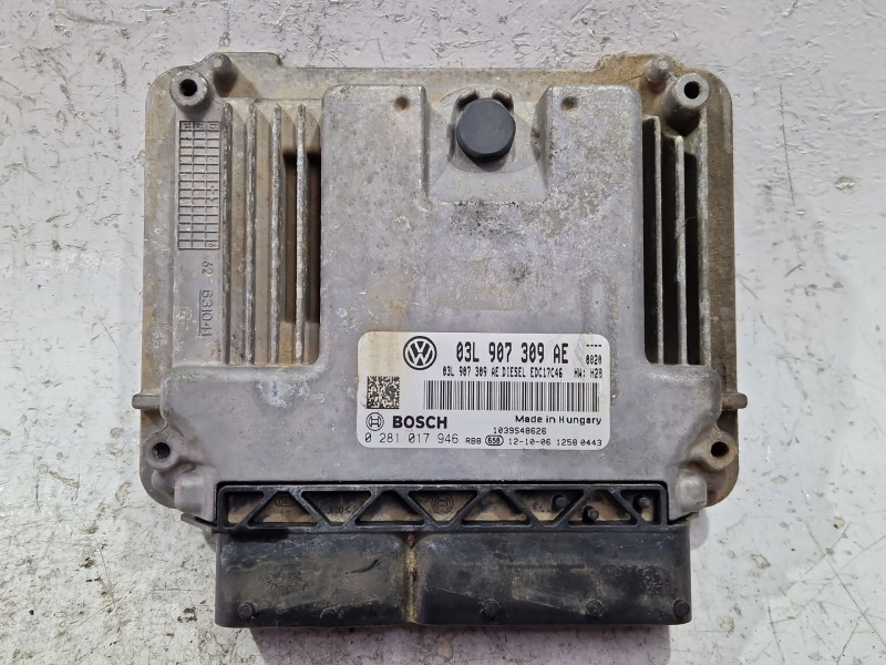 Recambio de centralita inyeccion para volkswagen passat b7 (362) 2.0 tdi referencia OEM IAM 03L907309AE  