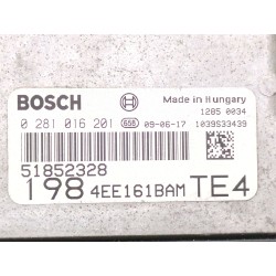Recambio de centralita inyeccion para fiat bravo i (182_) 1.6 16v (182.ab) referencia OEM IAM 0281016201  