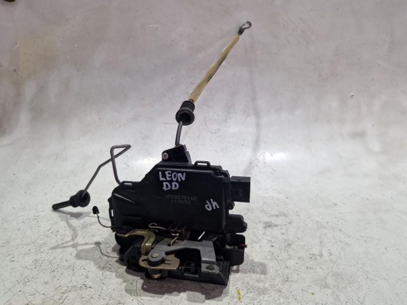 Recambio de cerradura puerta delantera derecha para seat leon (1m1) 1.9 tdi referencia OEM IAM 3b183701  