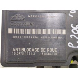 Recambio de nucleo abs para peugeot 206 (1998) 1.6 hdi 110 referencia OEM IAM 10097011143  