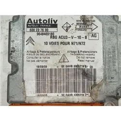 Recambio de centralita airbag para citroën xsara berlina (1997) 1.9 td referencia OEM IAM 600237600  