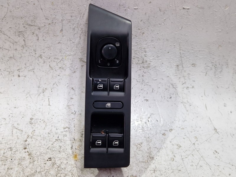 Recambio de mando elevalunas delantero izquierdo para volkswagen passat b7 (362) 2.0 tdi referencia OEM IAM 3AB857857A  