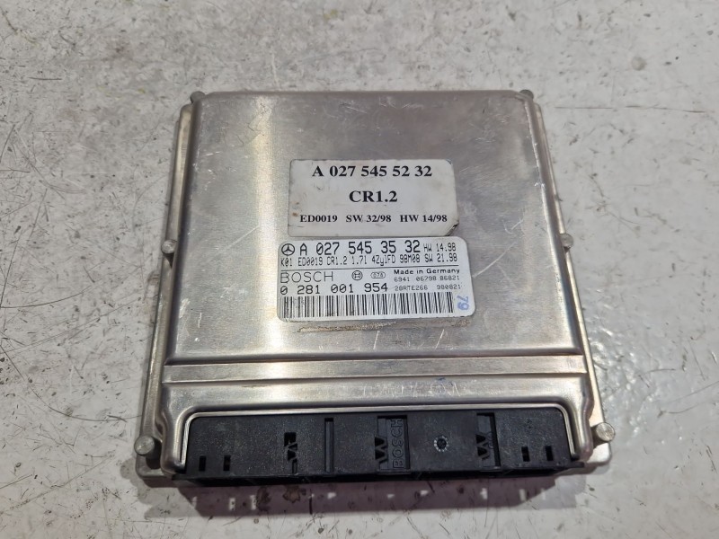 Recambio de centralita inyeccion para mercedes-benz clase a (w168) a 170 cdi (168.008) referencia OEM IAM A0275453532  