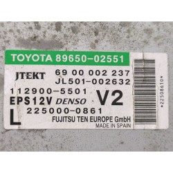 Recambio de centralita inyeccion para toyota auris (e15)(10.2006) 1.4 d-4d referencia OEM IAM 8965002551  