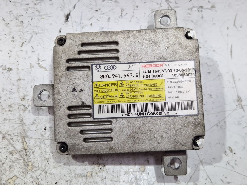 Recambio de centralita xenon para audi a3 (8p1) 2.0 tdi 16v referencia OEM IAM 8K0941597B  
