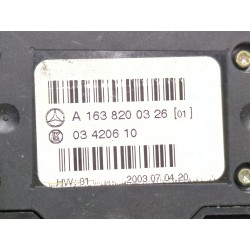 Recambio de mando elevalunas para mercedes-benz clase m (w163) ml 270 cdi (163.113) referencia OEM IAM A1638200326  