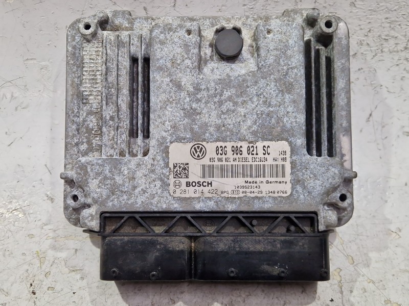 Recambio de centralita inyeccion para seat leon (1p1) 1.9 tdi referencia OEM IAM 03G906021SC  