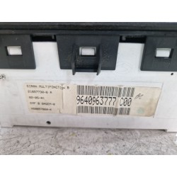 Recambio de pantalla multifuncion para peugeot 307 (3a/c) 2.0 hdi 90 referencia OEM IAM 9640963777c00  