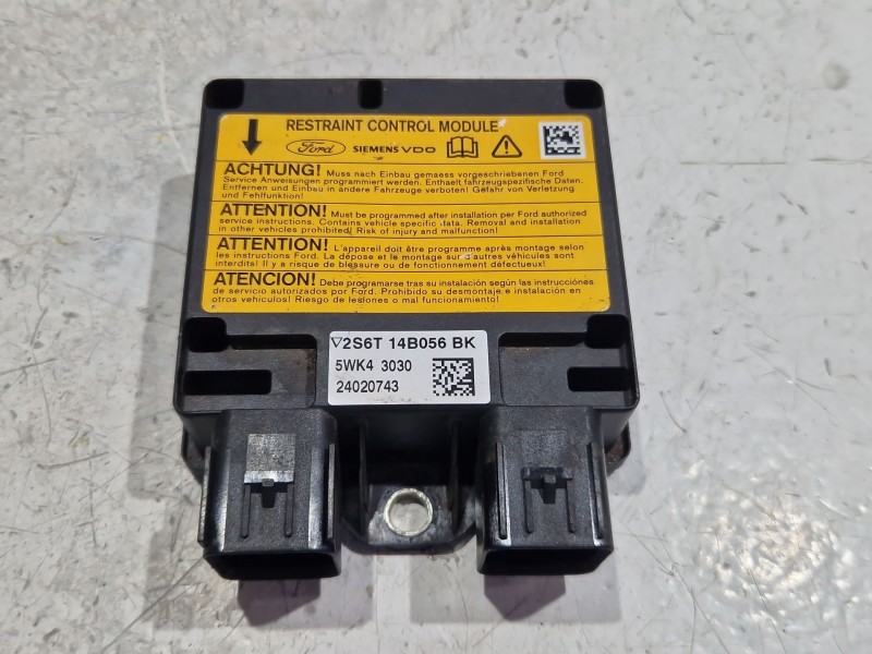 Recambio de centralita airbag para ford fiesta v (jh_, jd_) 1.4 tdci referencia OEM IAM 2S6T14B056BK  