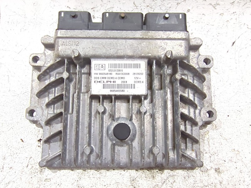 Recambio de centralita inyeccion para peugeot 407 (6d_) 2.7 hdi (6duhzj, 6duhzf) referencia OEM IAM 9663548180  