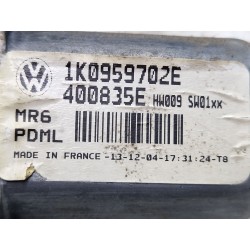 Recambio de motor elevalunas delantero derecho para volkswagen golf v (1k1)(2003) 1.6 referencia OEM IAM 1K0959792C  