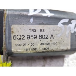 Recambio de motor elevalunas delantero izquierdo para seat ibiza iii (6l1) 1.9 sdi referencia OEM IAM 6Q2959802A  
