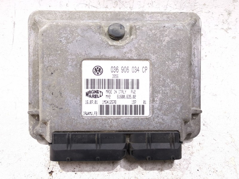 Recambio de centralita inyeccion para seat leon (1m1) 1.6 16 v referencia OEM IAM 036906034CP  