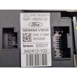 Recambio de motor elevalunas delantero derecho para ford kuga i 2.0 tdci referencia OEM IAM 7M5T14B533CD  