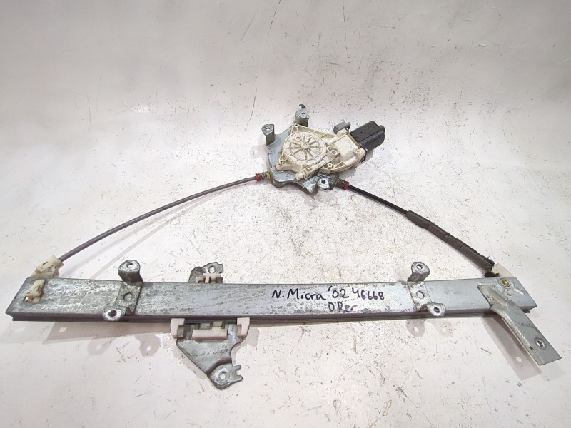 Recambio de mecanismo elevalunas delantero derecho para nissan micra iii (k12) 1.2 16v referencia OEM IAM 0130822203  