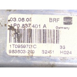Recambio de motor elevalunas delantero izquierdo para seat leon (1p1) 2.0 tdi 16v referencia OEM IAM 1P0837401A  